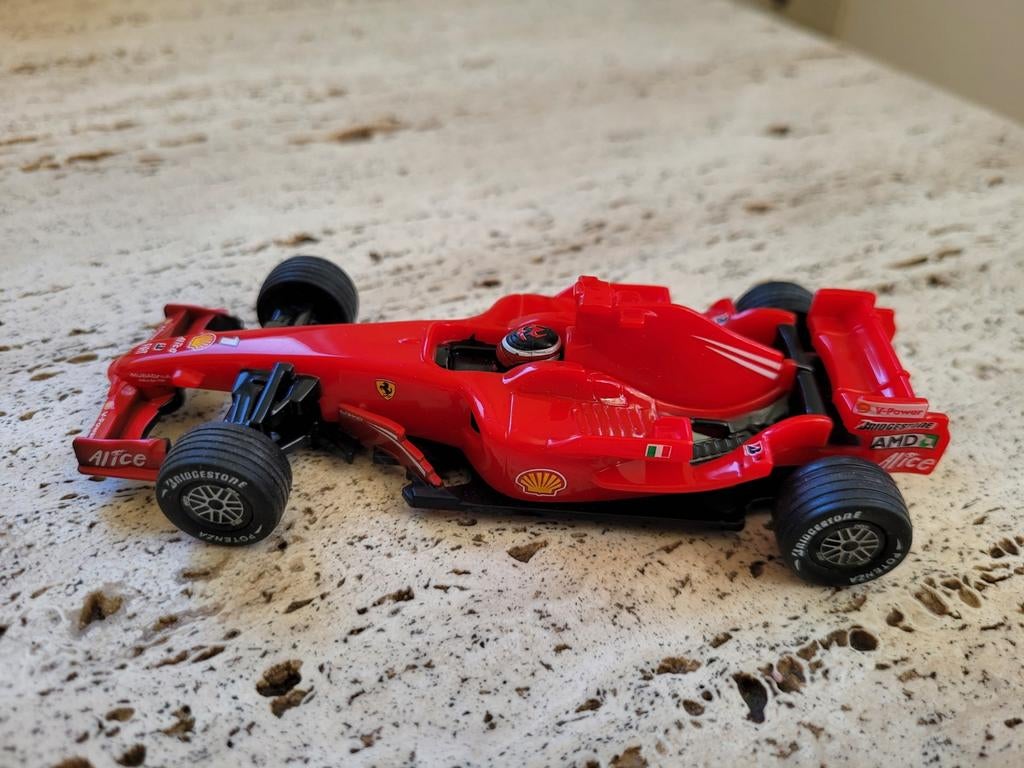 Ferrari F2008 model auto raceauto 1:38 Shell V-Power, Ophalen of Verzenden, Zo goed als nieuw, Auto
