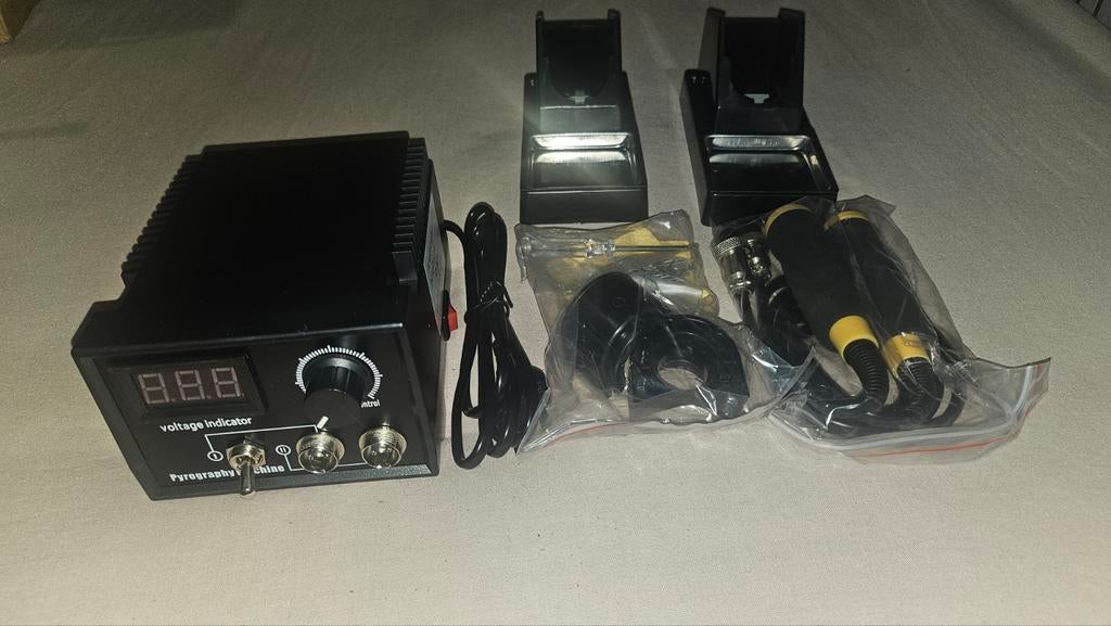 Pyrografie Machine Set, Ophalen, Zo goed als nieuw, Gereedschap of Toebehoren