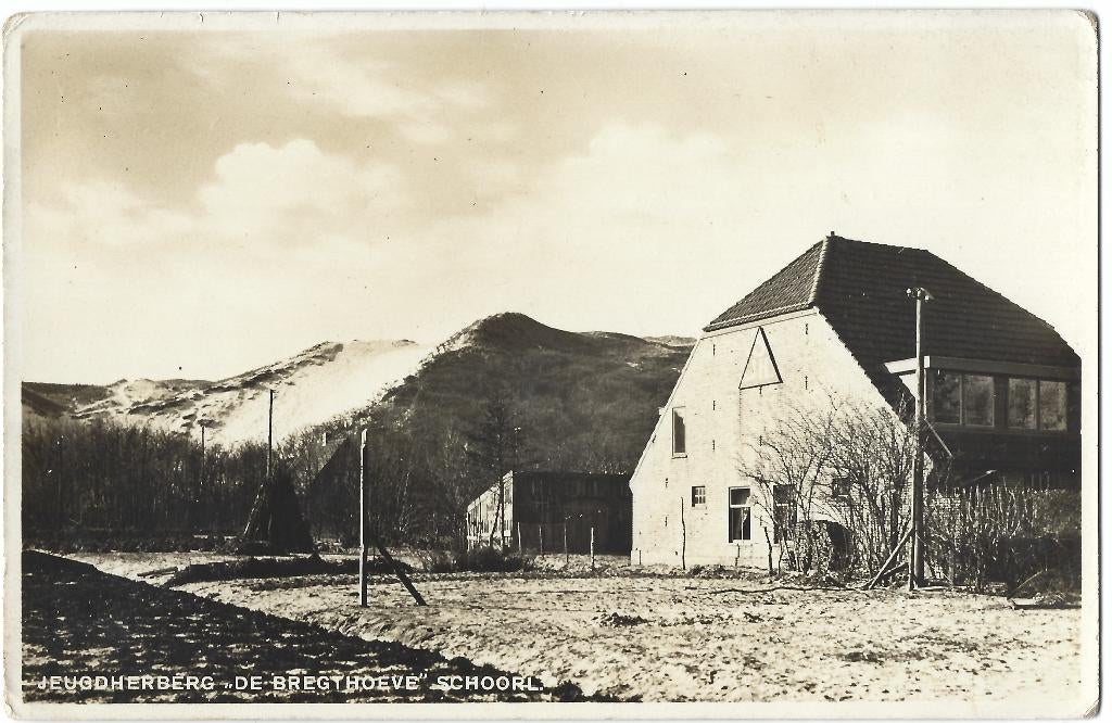 Schoorl, Jeugdherberg "De Bregthoeve", Verzenden, 1920 tot 1940, Ongelopen, Noord-Holland