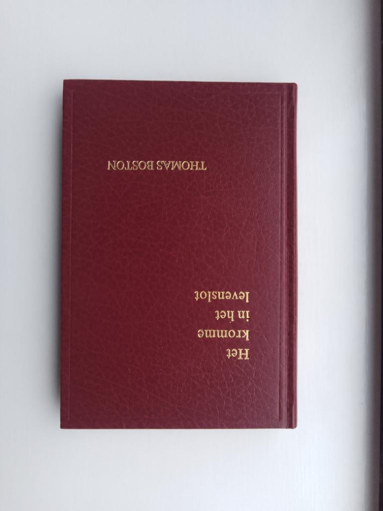 Het kromme in het levenslot - Thomas Boston, Thomas Boston, Christendom | Protestants, Ophalen of Verzenden, Zo goed als nieuw