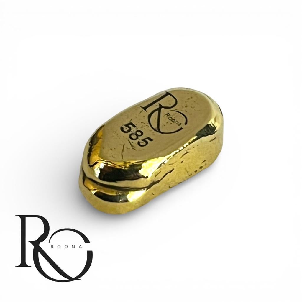 Roona Klompje – 14 karaat goud – 10,25 gram, Postzegels en Munten, Ophalen of Verzenden, Goud