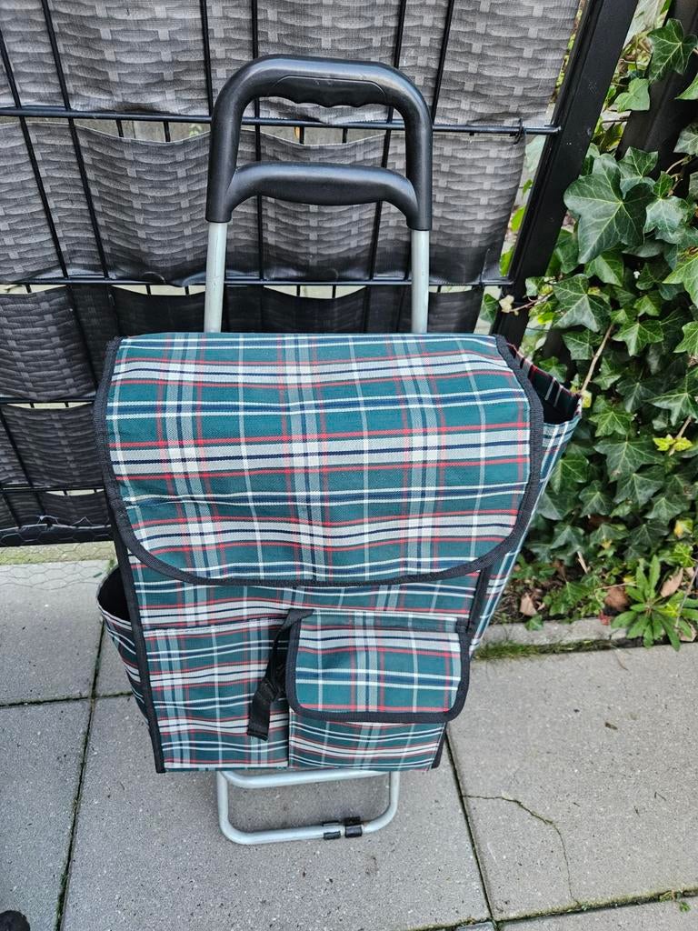 Boodschappenkarretje met wieltjes, Wieltjes, Gebruikt, Minder dan 40 cm, Minder dan 35 cm