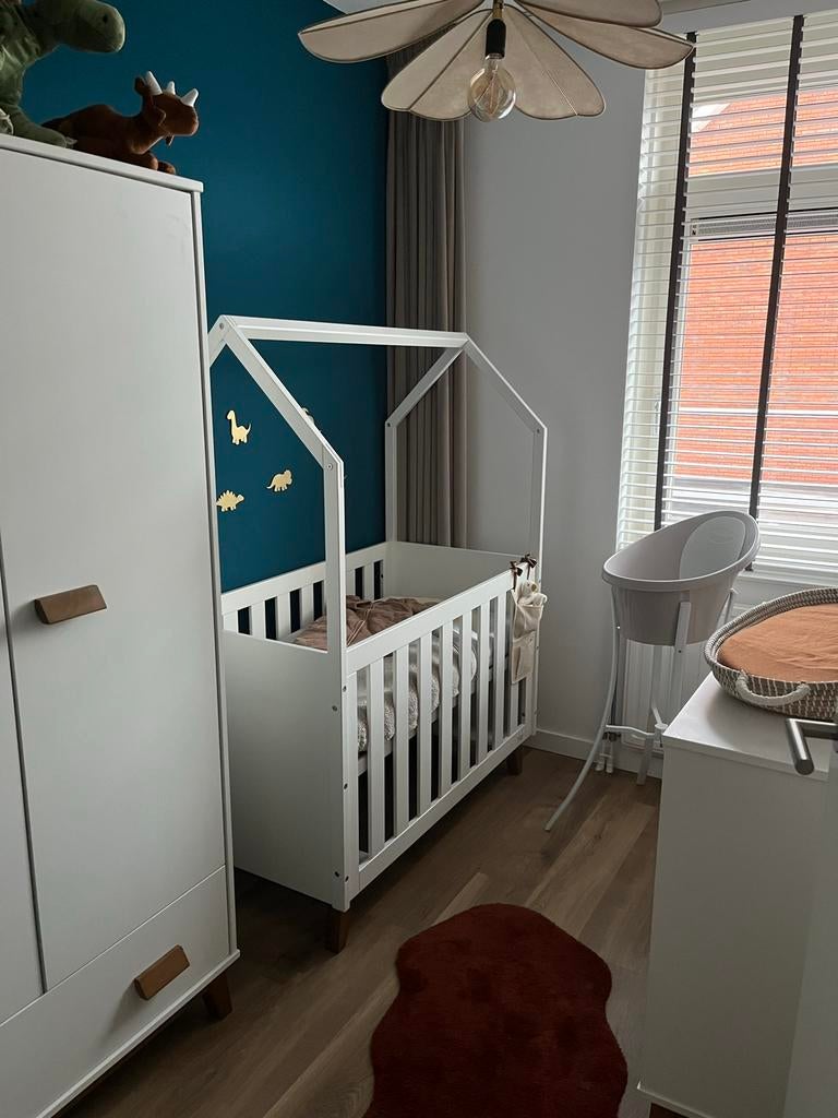 Complete babykamer – wit (Holland Happy Baby New Vintage), Ophalen, Gebruikt, Jongetje of Meisje