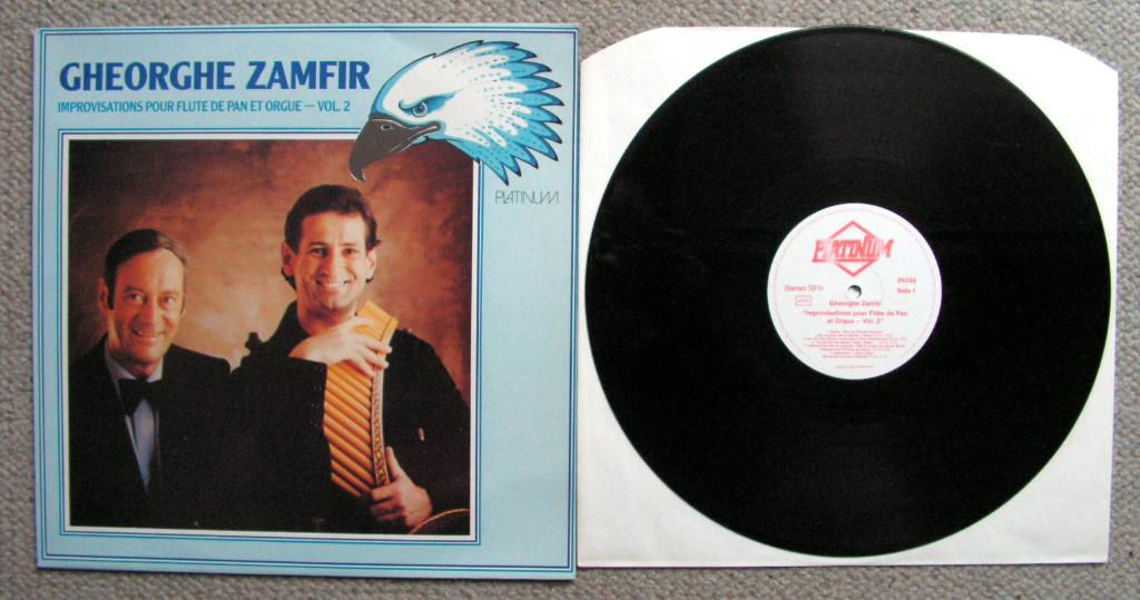 Gheorghe Zamfir Improvisations Pour Flûte De Pan Et Orgue 2, Ophalen of Verzenden, Zo goed als nieuw, 12 inch, Europees