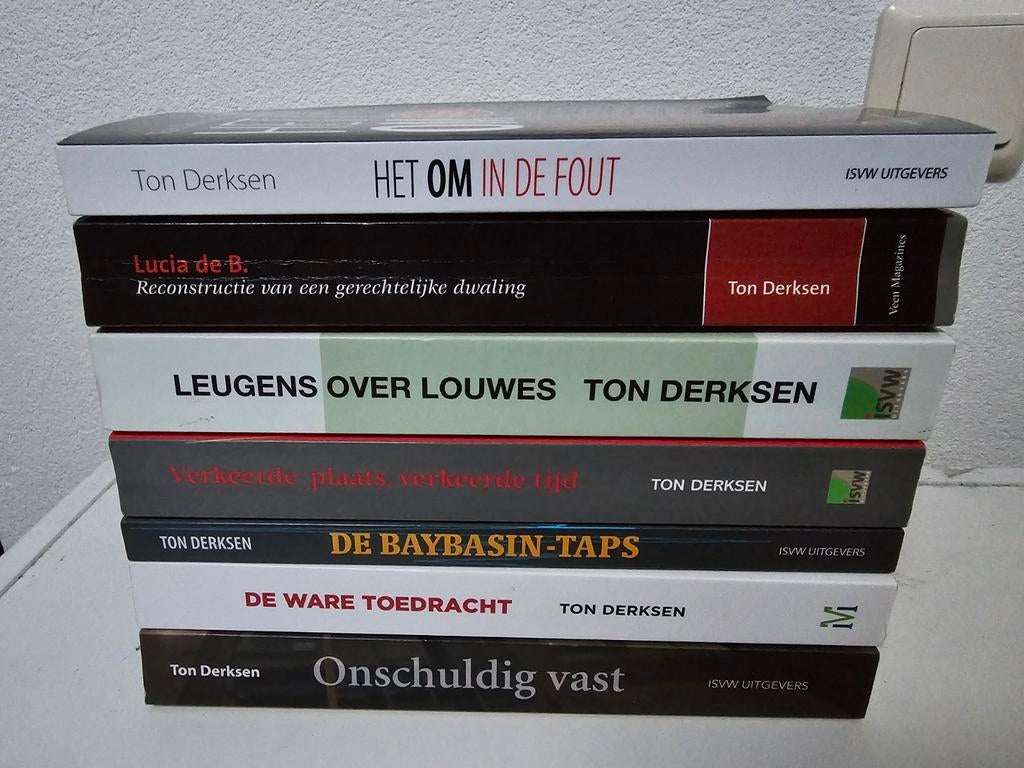 Ton Derksen Boeken Collectie, Ophalen of Verzenden, Gelezen