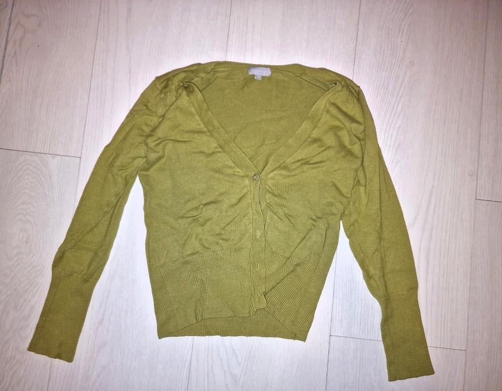 Groene vest - Maat M, Kleding | Dames, Truien en Vesten, Zo goed als nieuw, Maat 38/40 (M), Groen, Ophalen of Verzenden