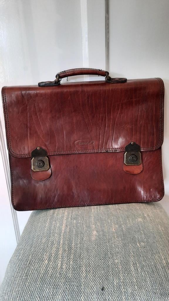 Vintage Merk Partridge Aktetas - Nooit Gebruikt!, Sieraden, Tassen en Uiterlijk, Tassen | Schoudertassen, Nieuw, Overige merken