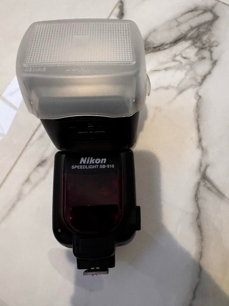 Nikon Speedlight SB-910 Flitser, Audio, Tv en Foto, Fotografie | Flitsers, Ophalen of Verzenden, Gebruikt, Nikon, Kantelbaar