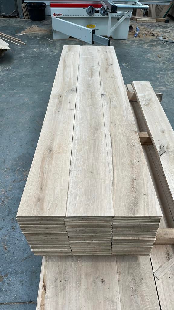 Eiken Fineer - 2200 mm, Ophalen, Minder dan 25 mm, Eiken, Nieuw