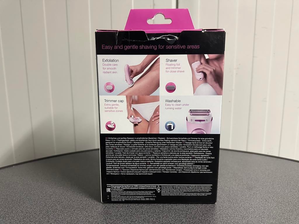 Braun Ladyshave LS 5360 nieuw in doos, Ophalen of Verzenden, Zo goed als nieuw, Overige typen