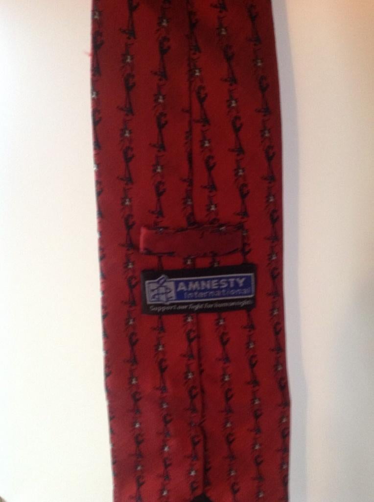 Stropdas Amnesty International (Kwalitatief hoogwaardig, Ophalen, Gelezen, Nederland