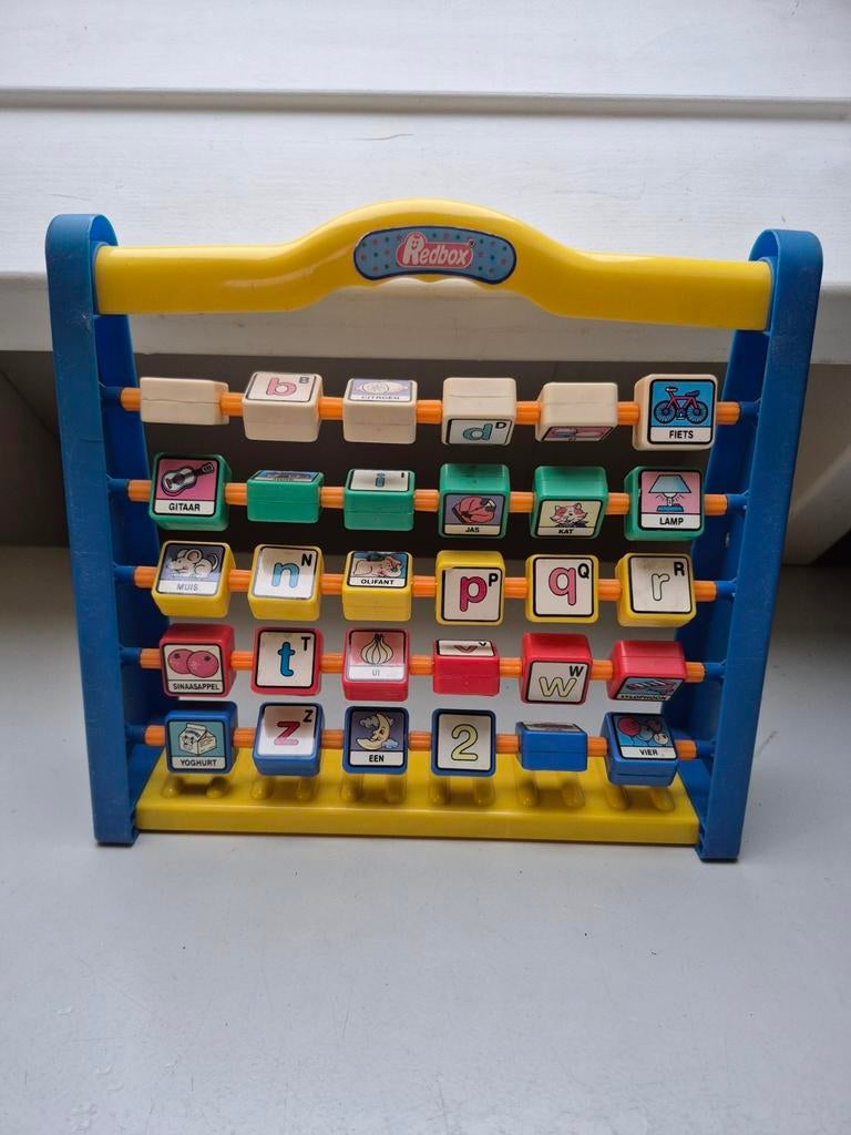 Redbox Letter Raam - Leerzaam Speelgoed, Ophalen of Verzenden, Gebruikt, Taal en Lezen