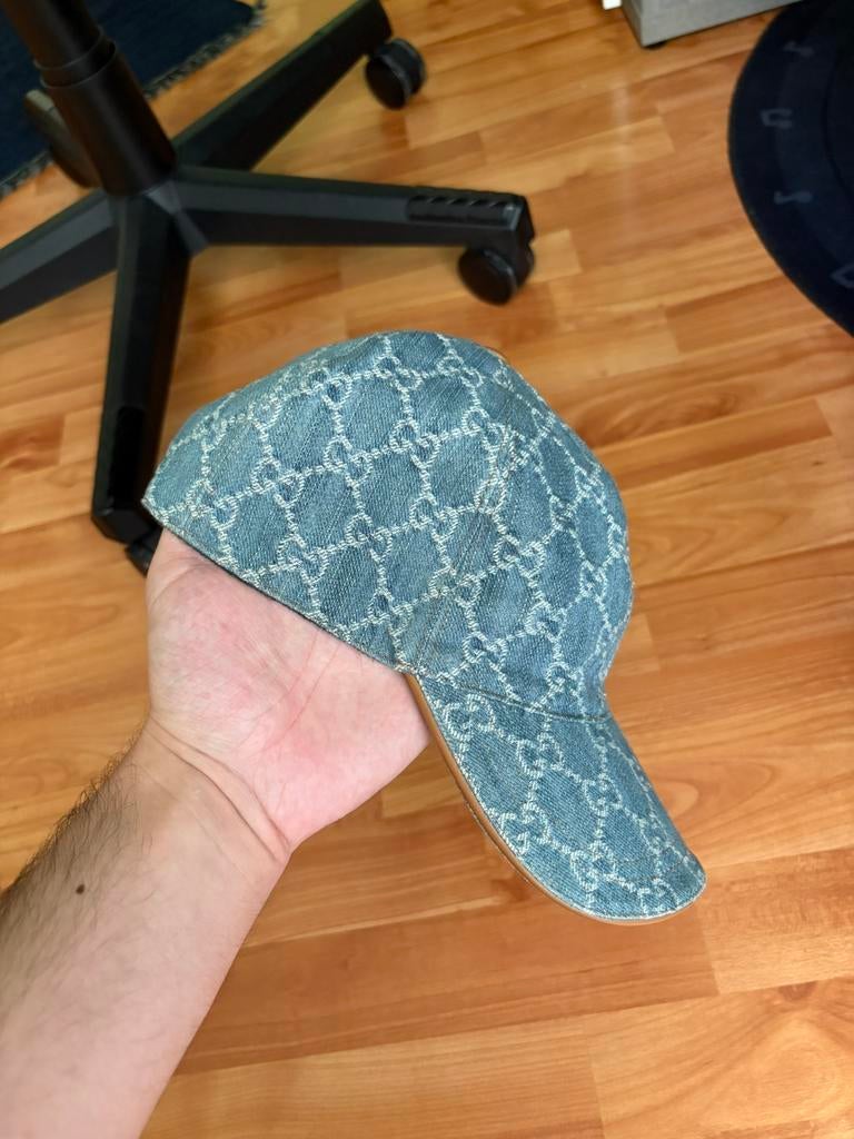 Gucci pet Blauw maat S, Ophalen of Verzenden, Zo goed als nieuw, One size fits all, Pet