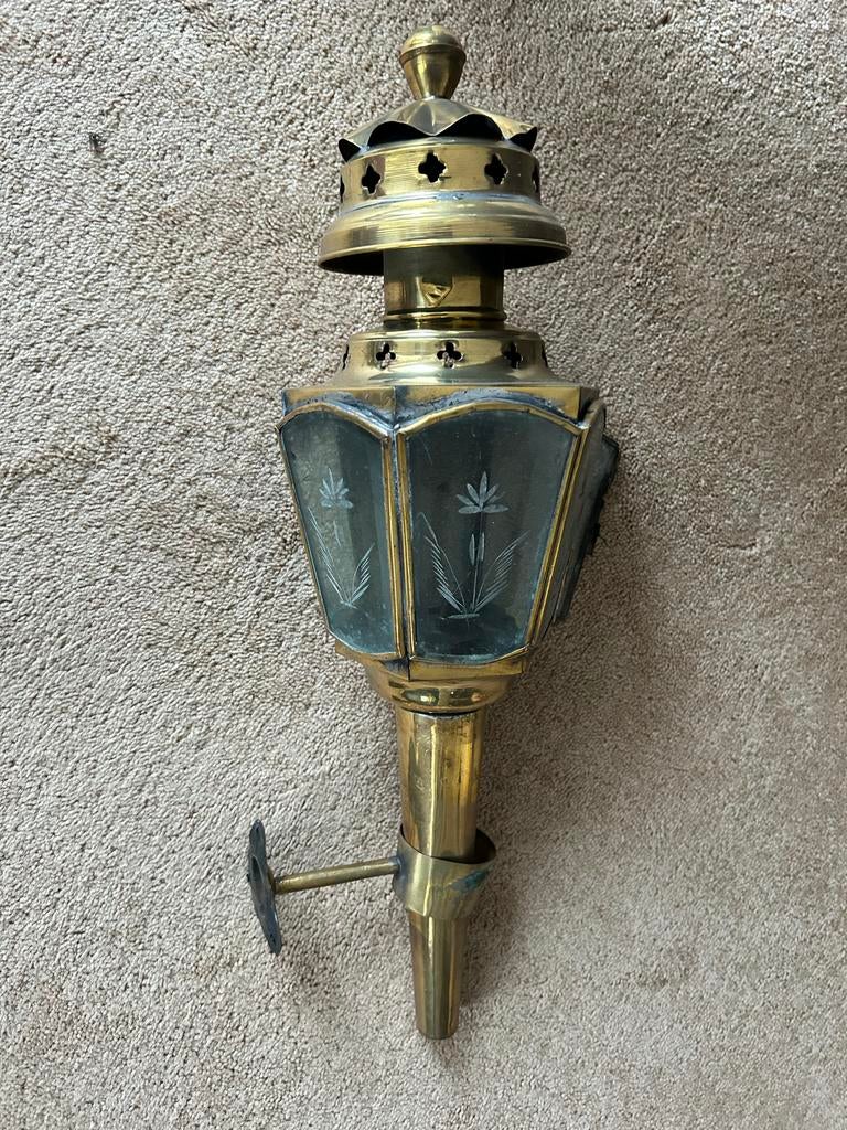 Koperkleurige lantaarns (2 stuks), Ophalen of Verzenden