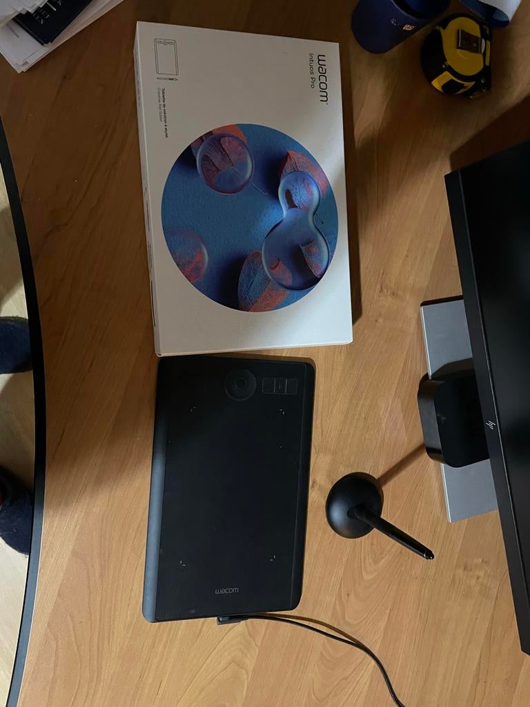 Wacom Intuos Pro S, Computers en Software, Tekentablets, Ophalen of Verzenden, Multi-touch, Zo goed als nieuw, Draadloos