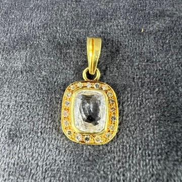 Gouden Hanger | 18k | 3,38gr | Zirkonia | 402735, Sieraden, Tassen en Uiterlijk, Kettinghangers, Gebruikt, Overige voorstellingen