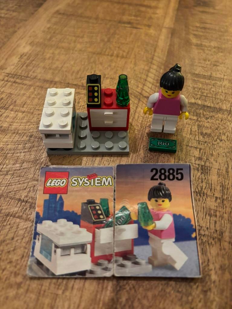 Lego 2885 Ice Cream Seller, Ophalen of Verzenden, Gebruikt, Complete set, Lego