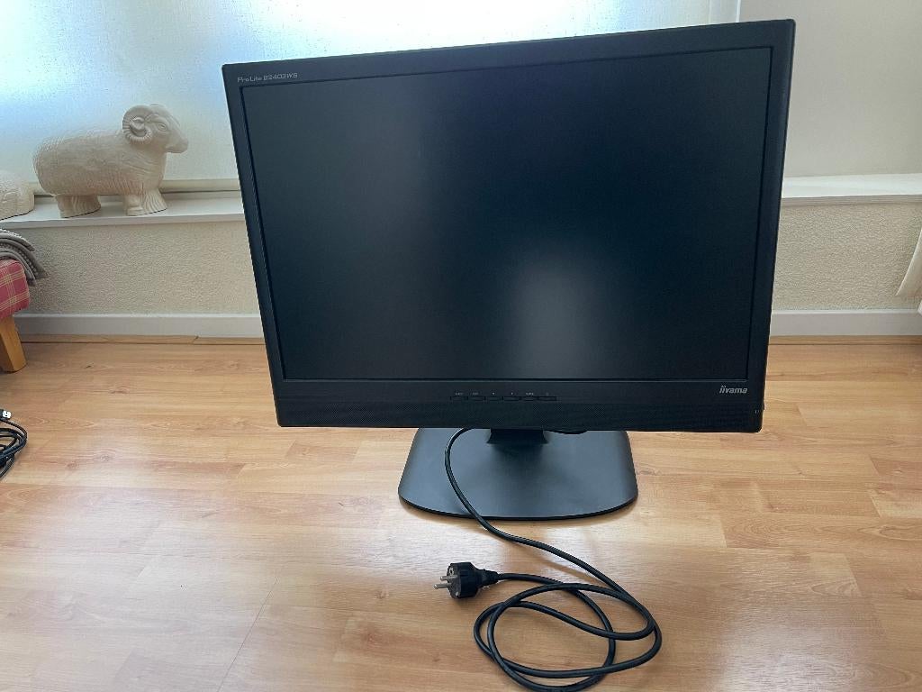 Iiyama Prolite B2403WS monitor, Kantelbaar, 1 tot 2 ms, 61 t/m 100 Hz, TN