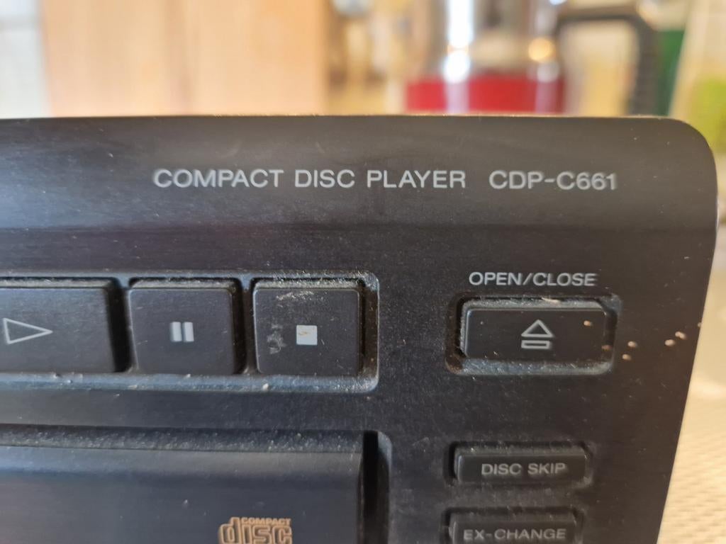 Sony 5 cd  wisselaar  ., Ophalen of Verzenden, Sony, Wisselaar