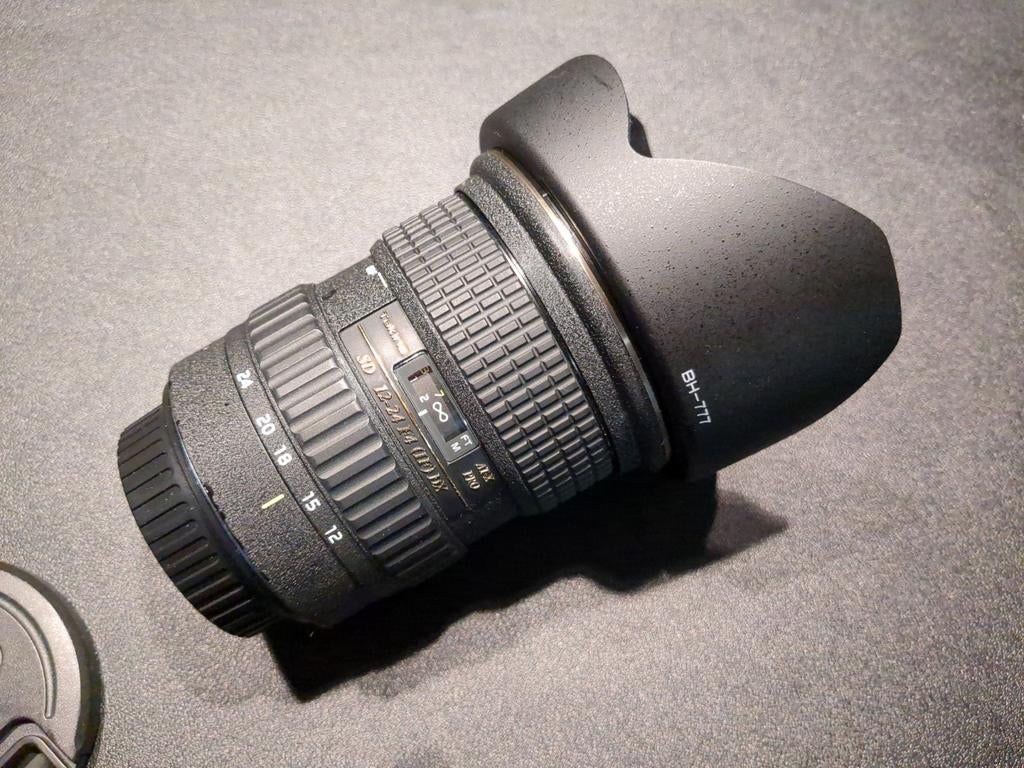 Tokina AT-X 12-24mm F4 Groothoeklens voor Canon, Ophalen of Verzenden, Zo goed als nieuw, Groothoeklens, Zoom