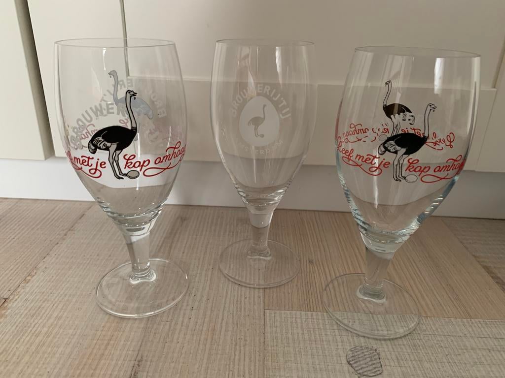 Brouwerij ‘t ij bierglazen, Ophalen of Verzenden, Nieuw, Glas of Glazen, Overige merken