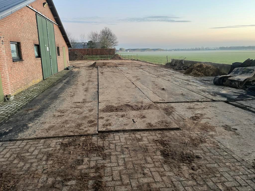 Silo  rubberen matten