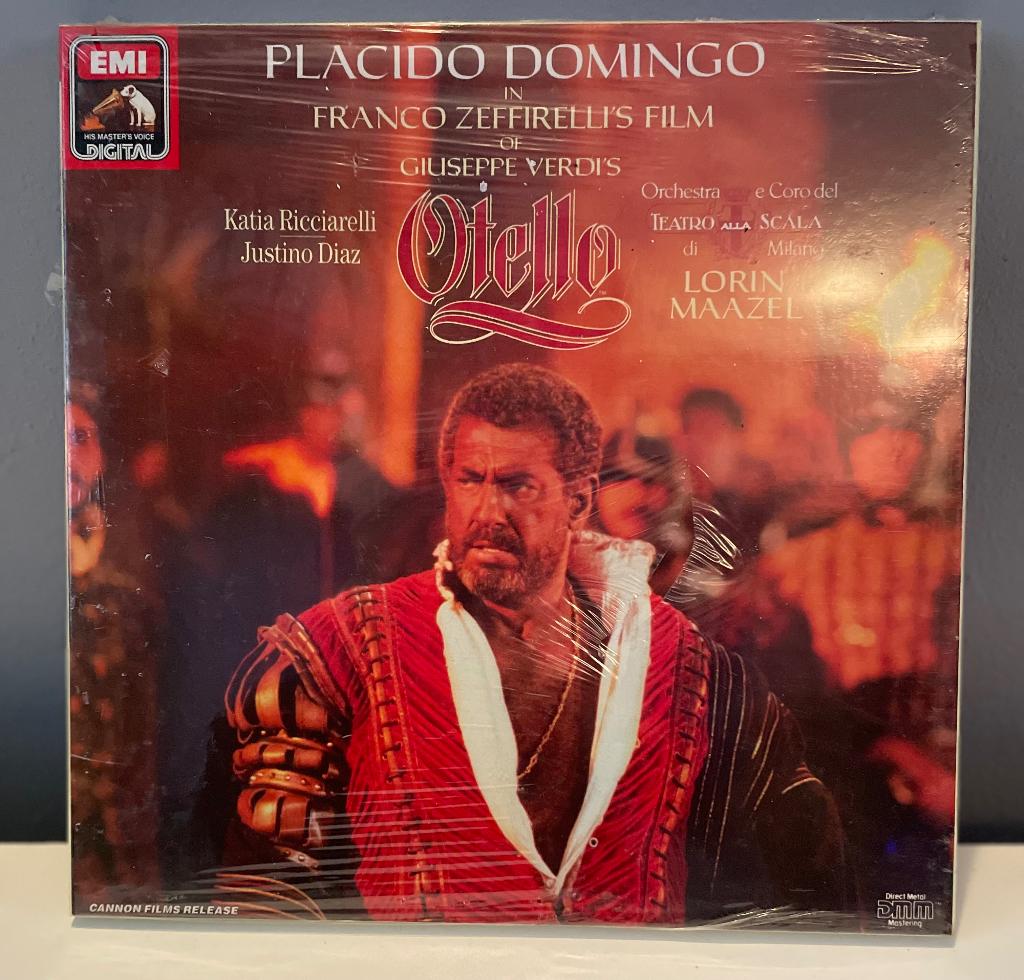 Plácido Domingo – Otello (2x LP boxset, sealed), Overige typen, Ophalen of Verzenden, 12 inch, Nieuw in verpakking