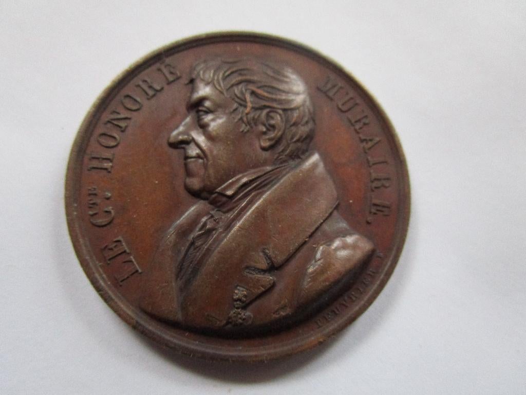 Mooie Erepenning Vrijmetselarij Honoré Muraire 1829, Verzenden, Overige materialen