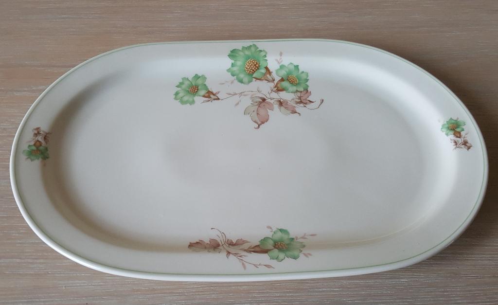 C.T. Tielsch Altwasser grote ovalen schotel (jaren 30), Ophalen of Verzenden