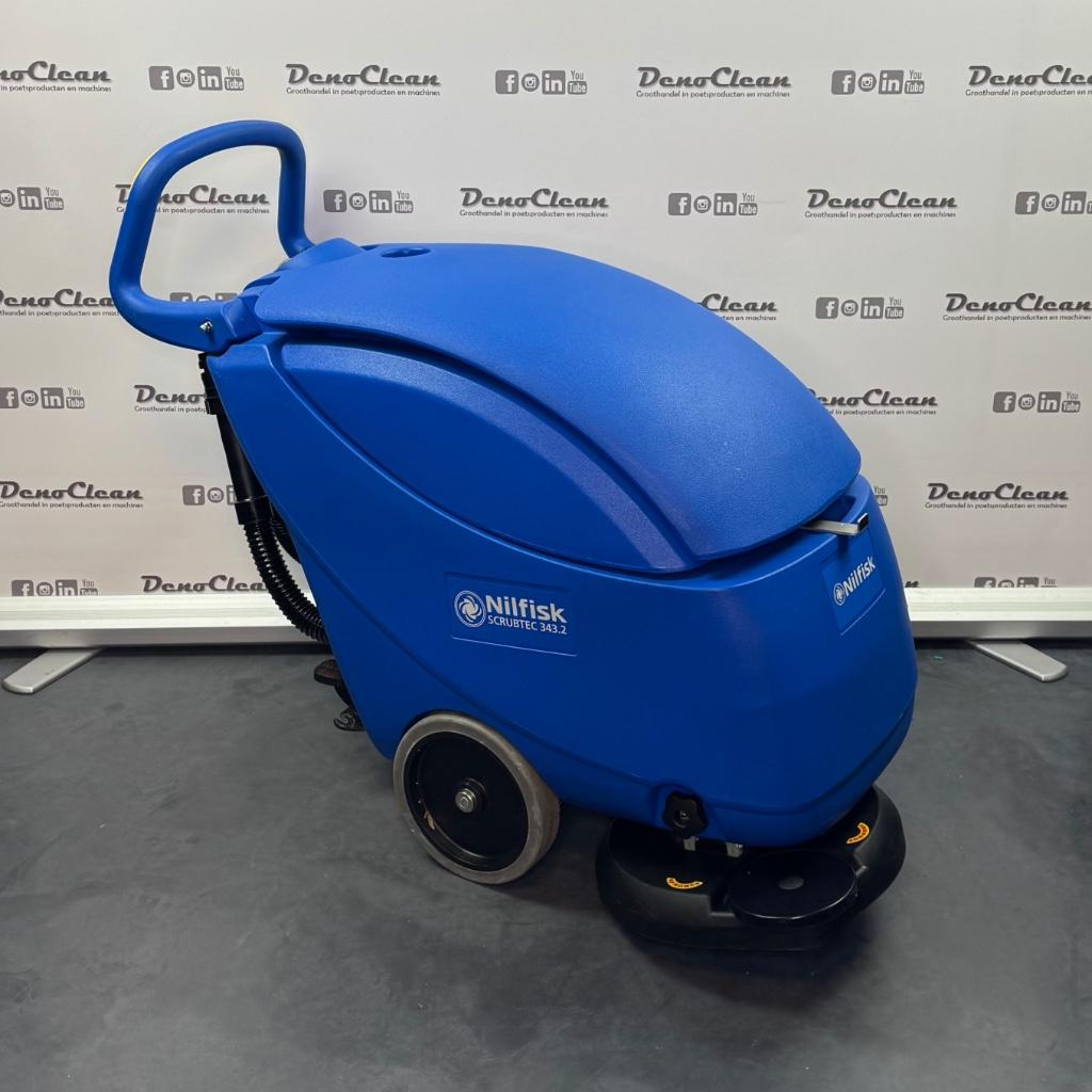 Nilfisk SCRUBTEC 343.2 schrobzuigmachine te koop / te lease, Gebruikt, Schrobmachine, DenoClean, Ophalen of Verzenden