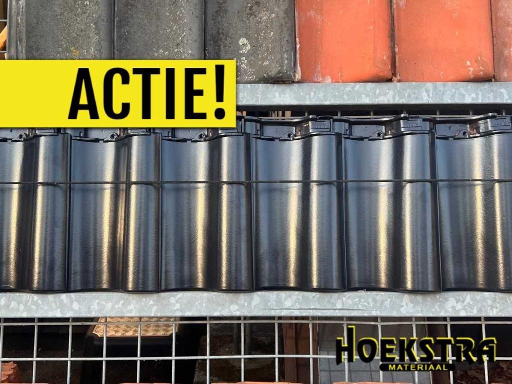 OVH Matzwart Speciaal! Spotprijs! €1,40 per pan incl. BTW!, Ophalen, Steen of Klei, Zwart, Nieuw