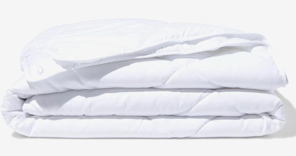 Dekbed 200x220cm synthetisch 4-seizoenen, Huis en Inrichting, Slaapkamer | Beddengoed, Wit, Ophalen of Verzenden, Deken of Dekbed