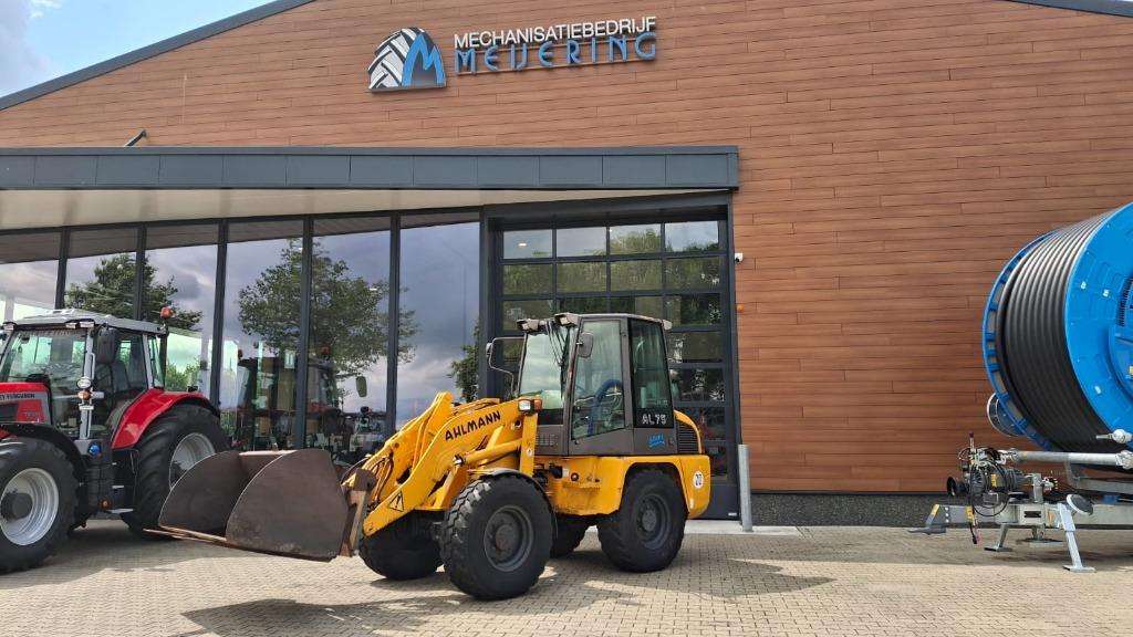 Ahlmann AL 75 shovel, Ophalen, Wiellader of Shovel