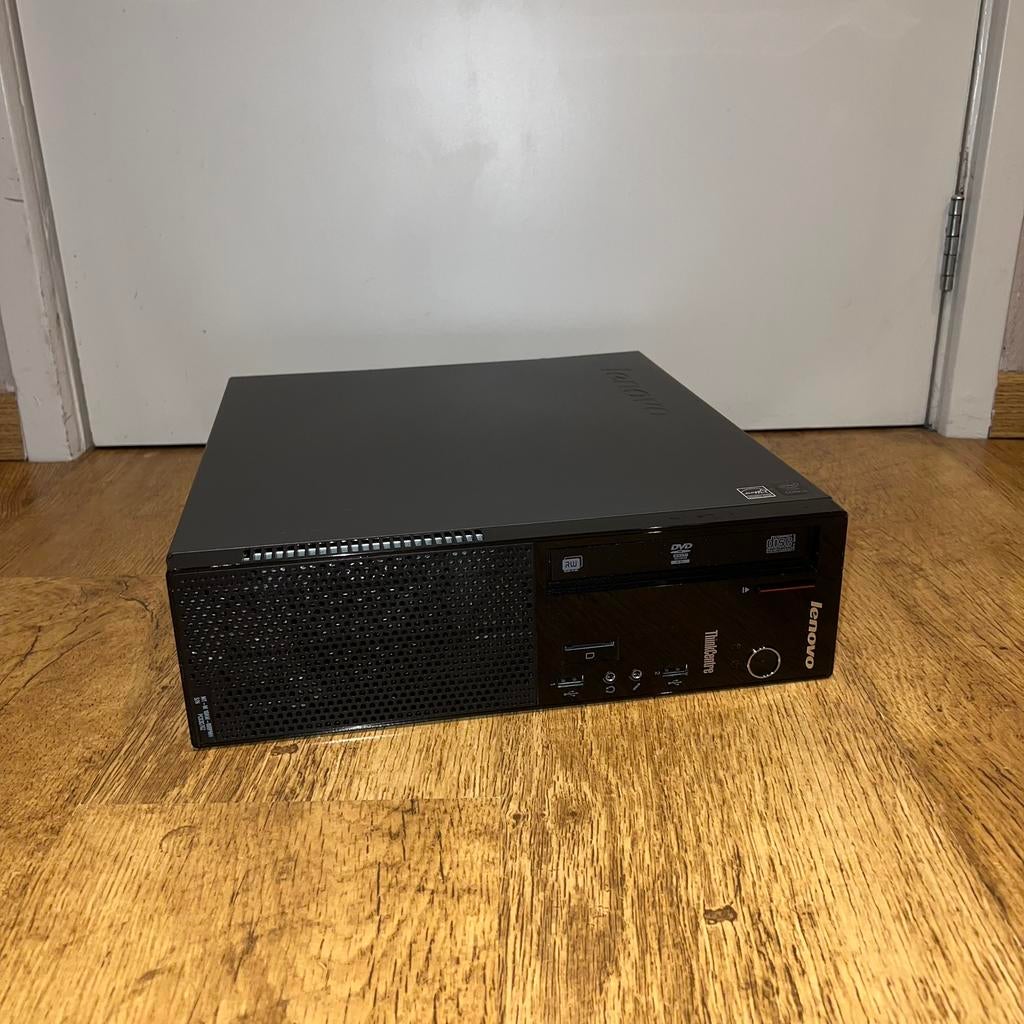 Lenovo ThinkCentre E73 met windows 11, Computers en Software, Desktop Pc's, Gebruikt, 2 tot 3 Ghz, HDD, 8 GB, Met videokaart, Ophalen of Verzenden