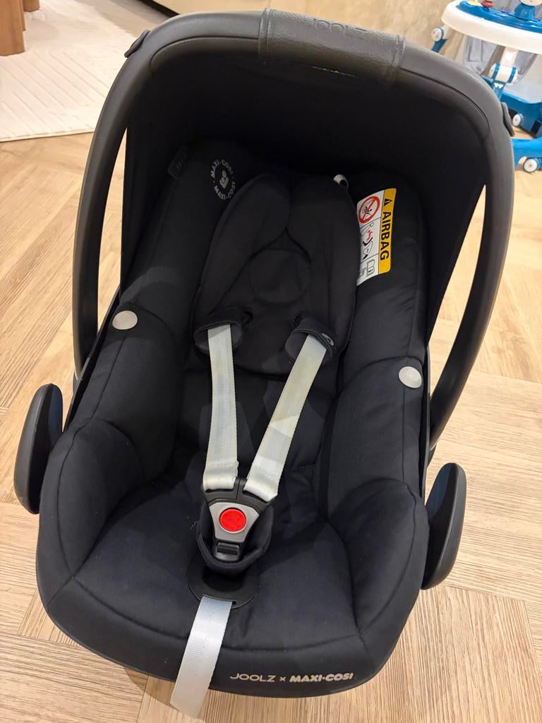 Joolz x Maxi-Cosi autostoel, Kinderen en Baby's, Autostoeltjes, Ophalen, Autogordel, Zijbescherming, Zo goed als nieuw