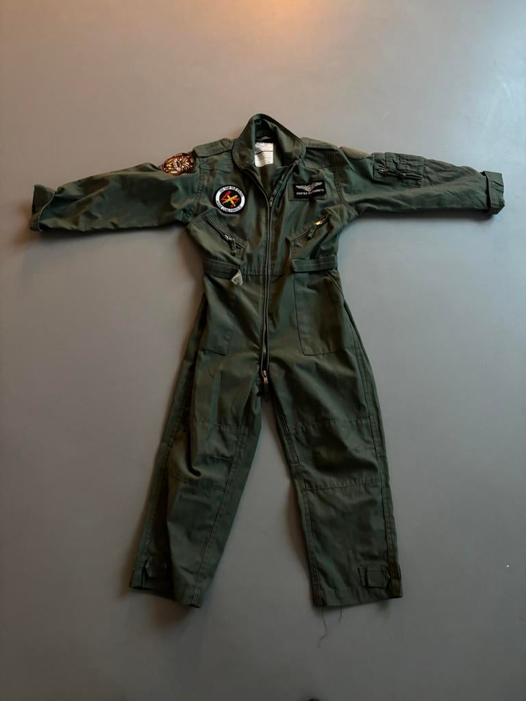 Kinder pilloten overall maat 140, Ophalen of Verzenden, Landmacht, Nederland, Kleding of Schoenen