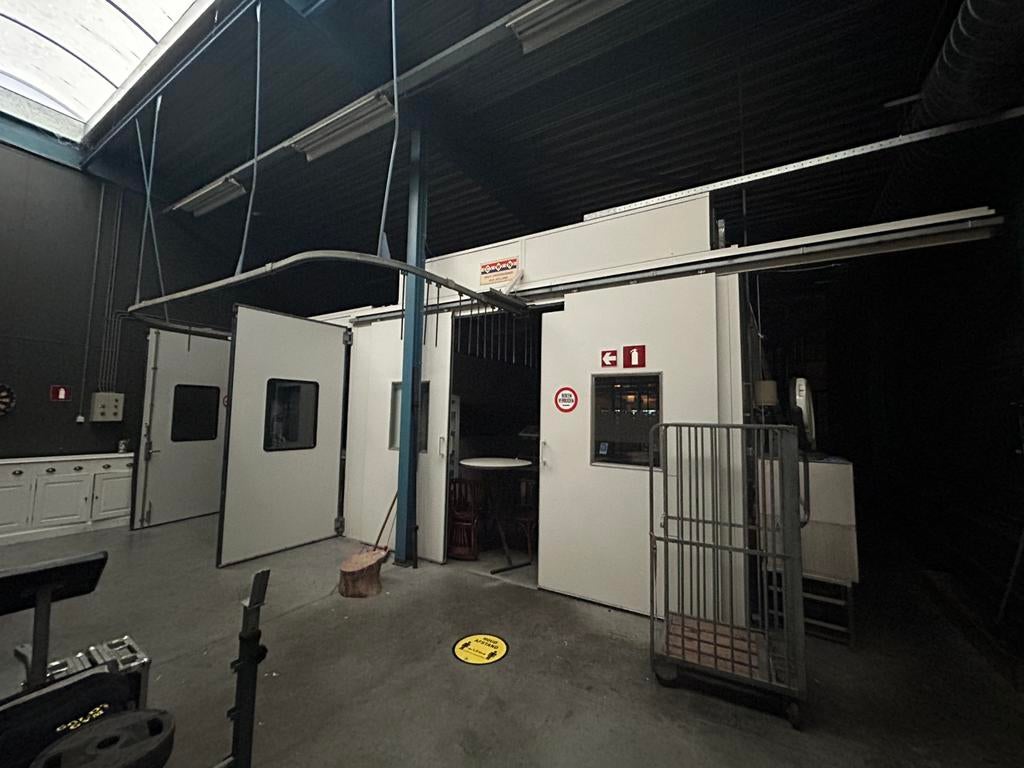 Spuitcabine, Ophalen, Gebruikt