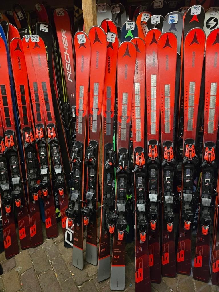 Atomic redster g9 revoshock rvsk 172 167 1150€ voor 490-550, 160 tot 180 cm, Ophalen of Verzenden, Zo goed als nieuw, Carve