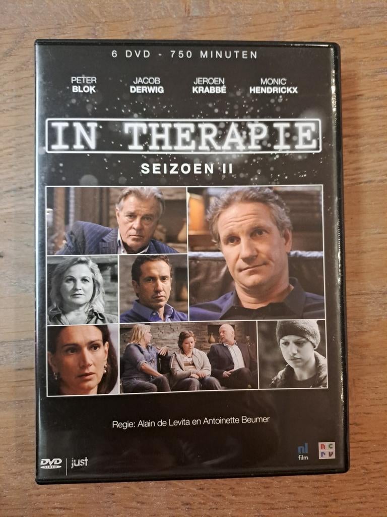 6dvd In Therapie Seizoen 2 , Peter Blok, Jacob Derwig,Jeroen, Boxset, Ophalen of Verzenden, Zo goed als nieuw, Overige typen