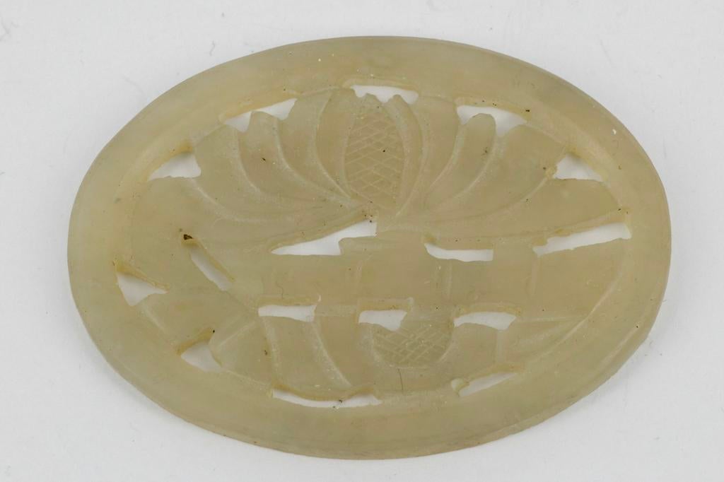 ANTIEKE JADE AMULET HANGER, Sieraden, Tassen en Uiterlijk, Edelstenen, Ophalen of Verzenden, Zo goed als nieuw