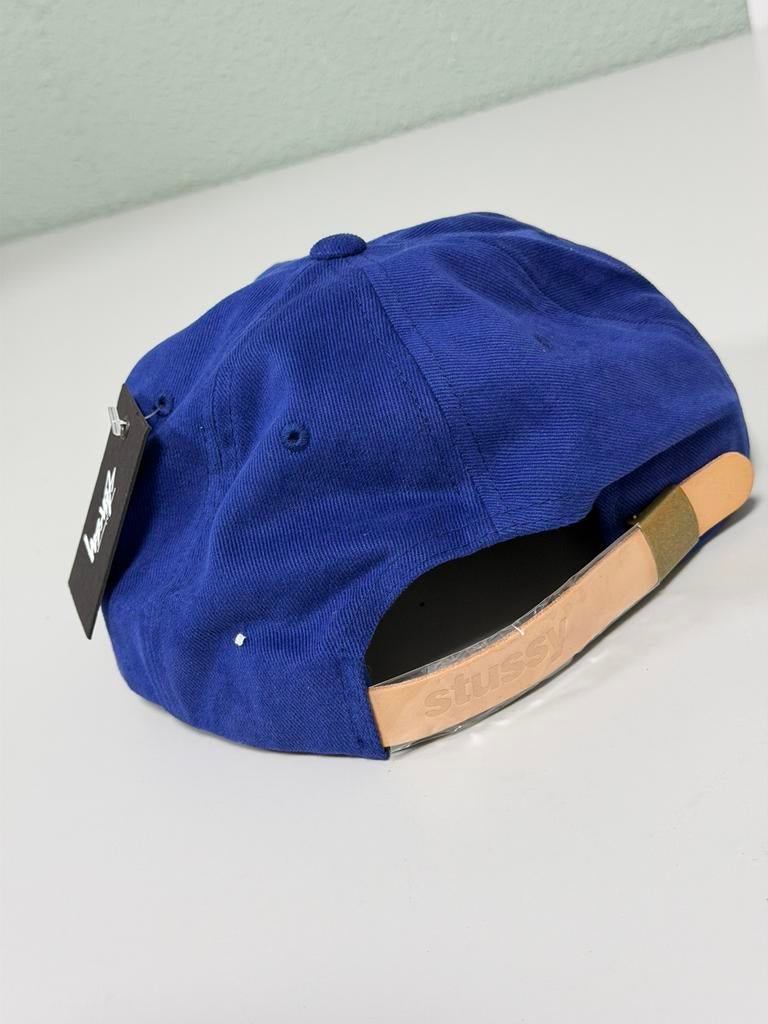 Stussy Lion Strapback Cap Blue – Nieuw 131588 blauw pet new, Nieuw, Pet, H, H