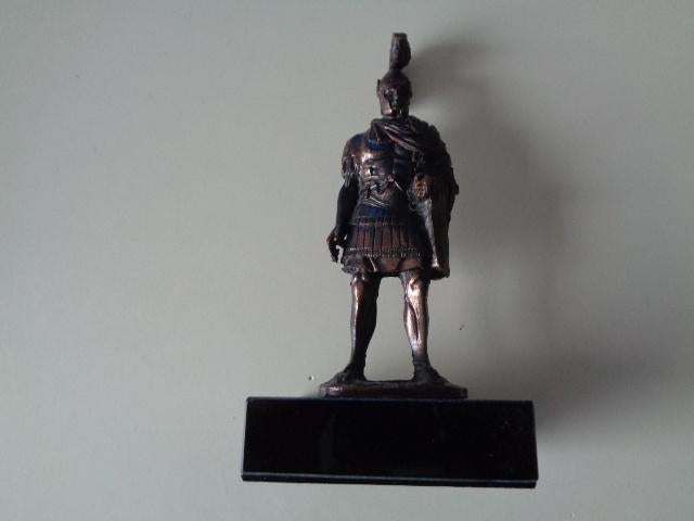 5064-20-2 : Metalen Romeinse centurion H 14 CM X Br. 5 CM, Ophalen of Verzenden, Zo goed als nieuw