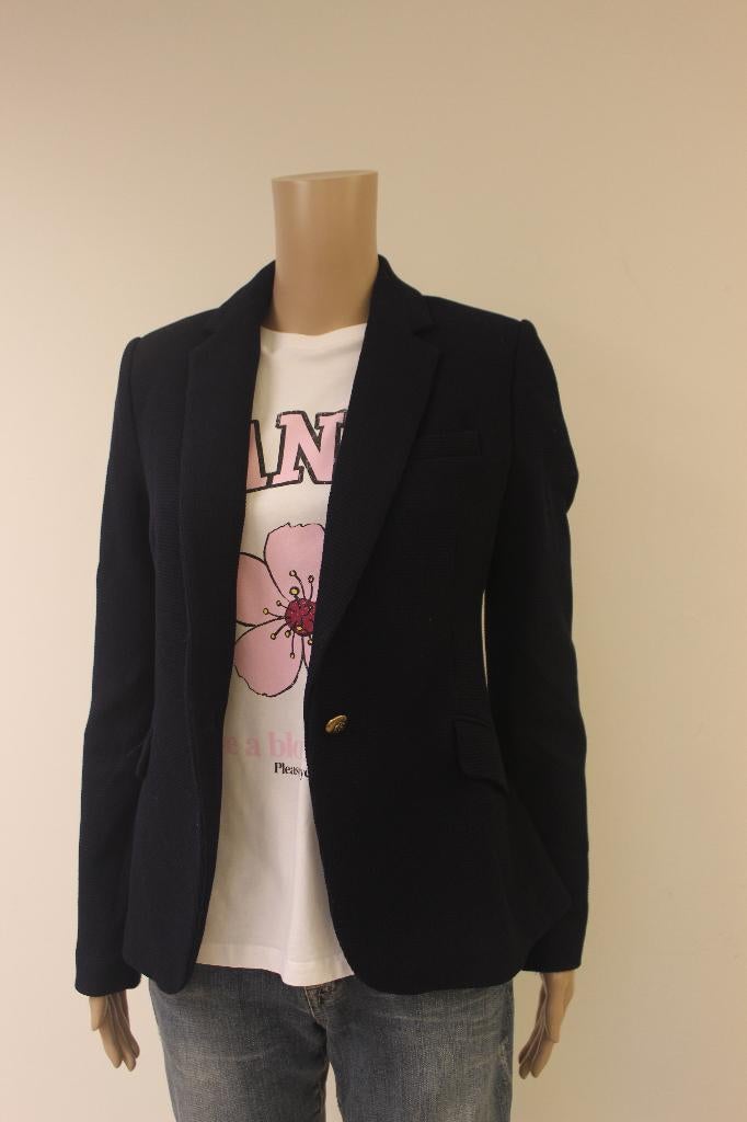 ZARA donkerblauw jasje maat M, Kleding | Dames, Jasjes, Kostuums en Pakken, Maat 38/40 (M), Blauw, ., Zara