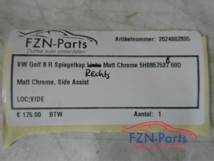 Spiegelkap rechts Volkswagen Golf (22726080), Ophalen of Verzenden, Gebruikt