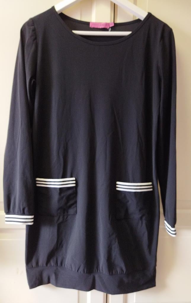 Zwarte Jurk Studio Anneloes Maat XS, Studio Anneloes, Zwart, Ophalen of Verzenden, Zo goed als nieuw