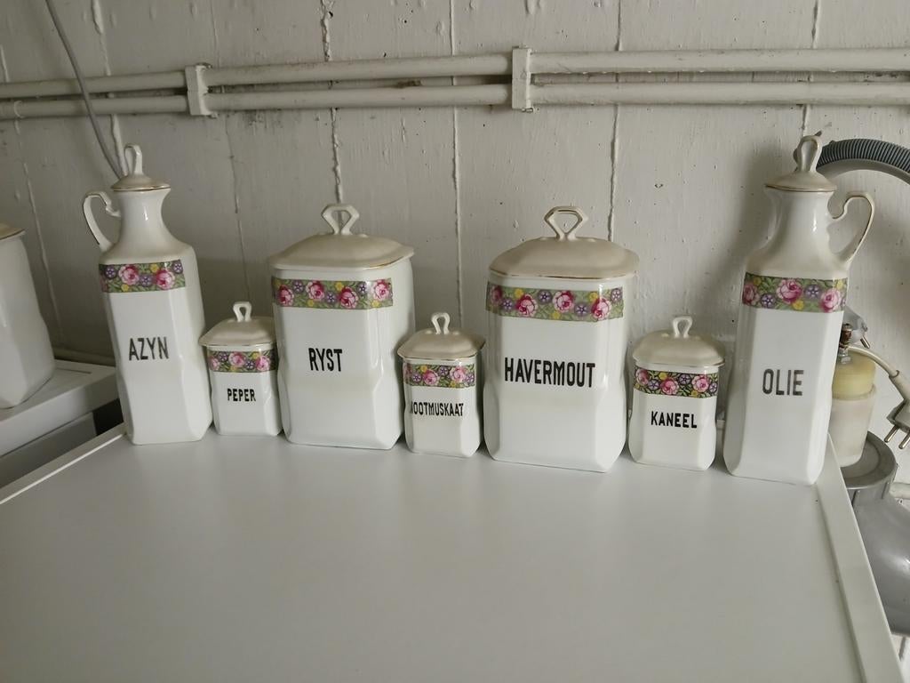 Set van 14 potten, Antiek en Kunst, Ophalen