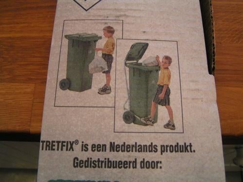 Tretrix,nieuw voor afvalcontainer., Ophalen of Verzenden, Nieuw