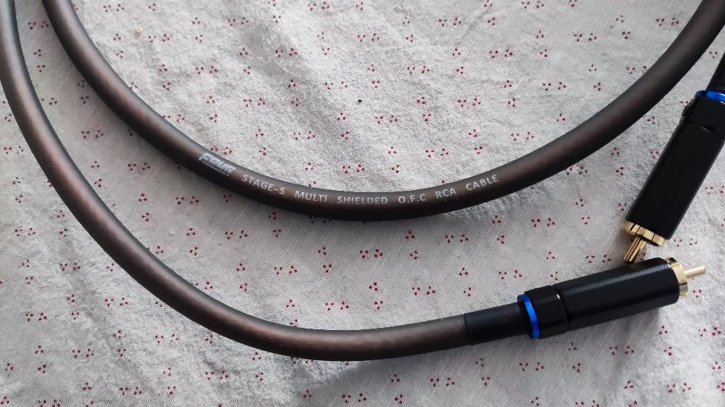 Four stage 5 multi shielded rca 1.5m, Ophalen, Zo goed als nieuw, Minder dan 2 meter, Interlink-kabel