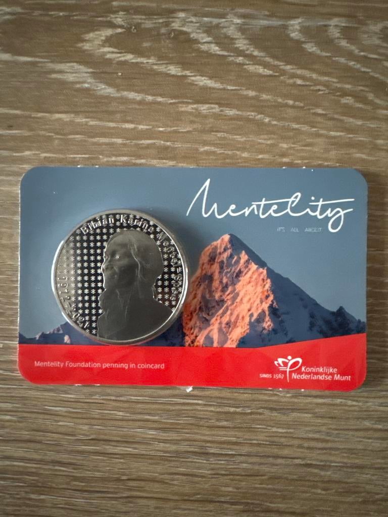 Mentelity coincard, Ophalen of Verzenden, Nederland, Munten