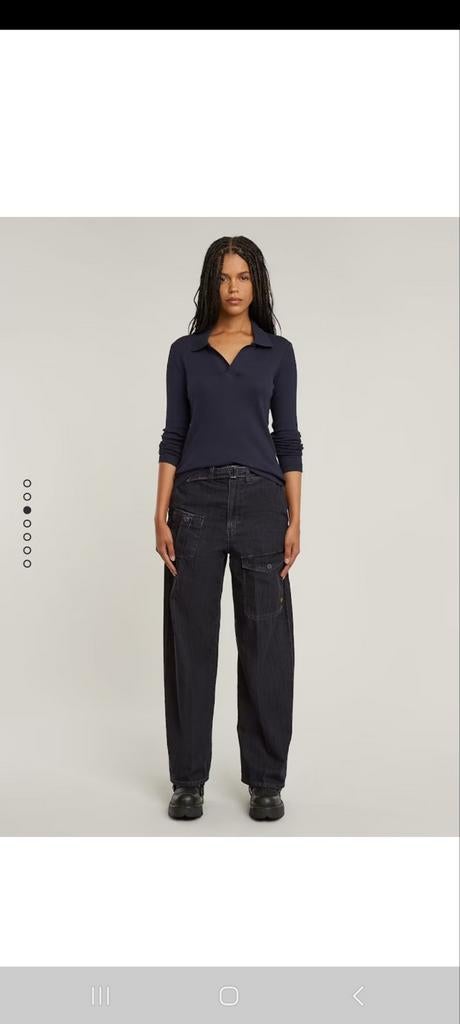 Zwarte G-Star Belted Cargo, maat 27/32, Zwart, Nieuw, Ophalen of Verzenden, W27 (confectie 34) of kleiner